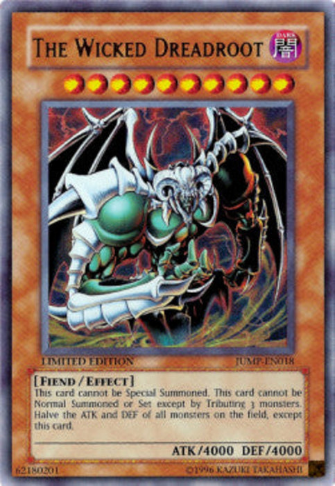 The Wicked Dreadroot JUMP-EN018 Ultra Rare Englisch