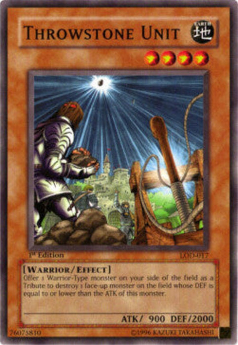 Throwstone Unit (V.1) LOD-EN017 Common Englisch