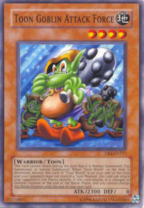 Toon Goblin Attack Force DB2-EN117 Common Englisch