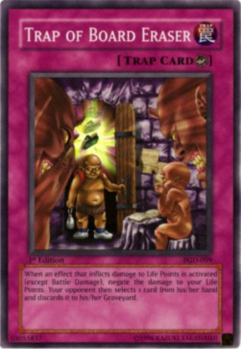Trap of Board Eraser PGD-EN099 Super Rare Englisch