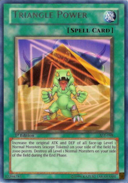 Triangle Power AST-EN098 Rare Englisch