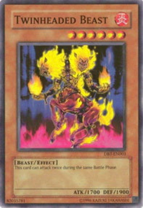 Twinheaded Beast DBT-EN003 Super Rare Englisch