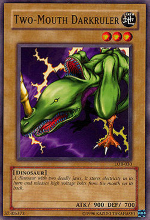 Two-Mouth Darkruler (V.2) LOB-EN030 Common Englisch