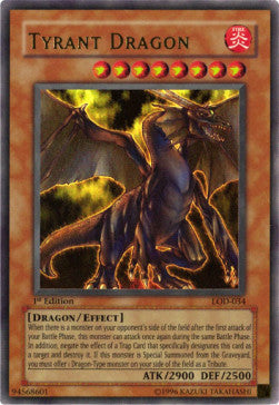 Tyrant Dragon (V.1) LOD-EN034 Ultra Rare Englisch