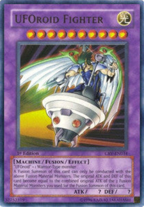 UFOroid Fighter (V.1) CRV-EN034 Ultra Rare Englisch