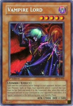 Vampire Lord (V.1) DCR-EN000 Secret Rare Englisch