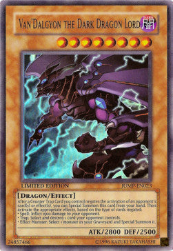 Van'Dalgyon the Dark Dragon Lord JUMP-EN023 Ultra Rare Englisch