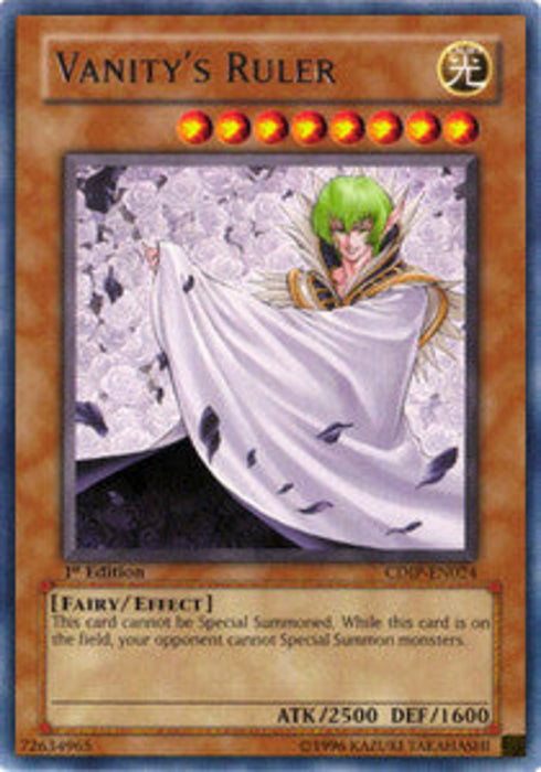 Vanity's Ruler (V.1) CDIP-EN024 Rare Englisch