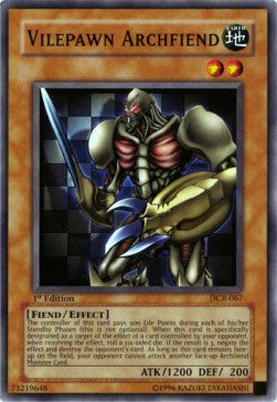 Vilepawn Archfiend (V.1) DCR-EN067 Common Englisch