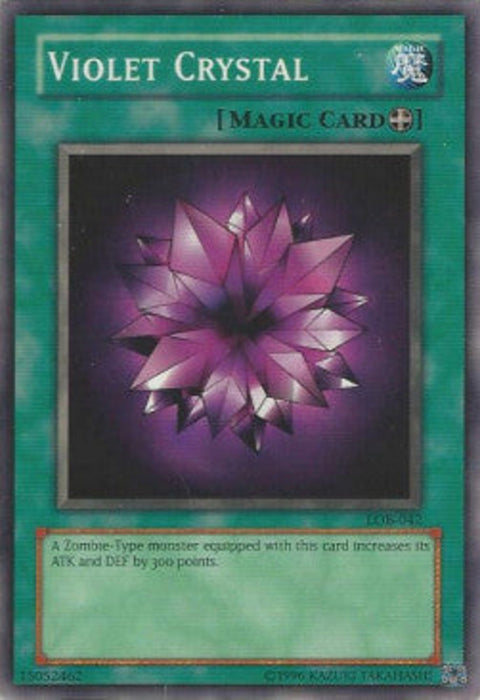 Violet Crystal (V.2) LOB-EN042 Common Englisch