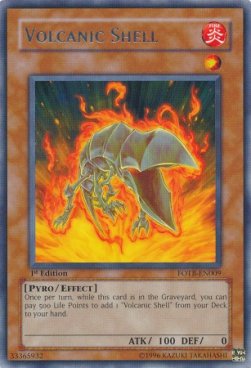 Volcanic Shell (V.1) FOTB-EN009 Rare Englisch