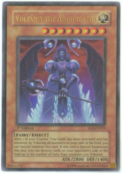 Voltanis the Adjudicator (V.1) EOJ-EN023 Ultra Rare Englisch