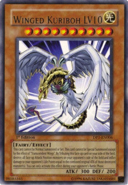 Winged Kuriboh LV10 DP1-EN006 Rare Englisch