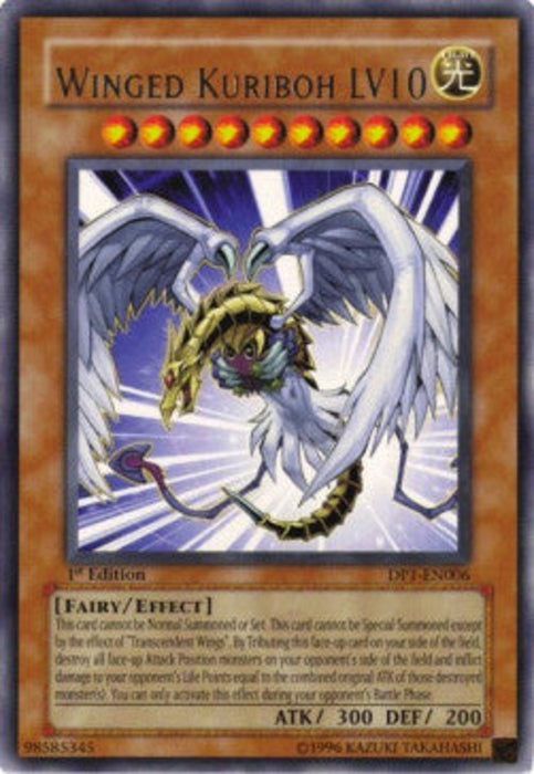 Winged Kuriboh LV10 DP1-FR006 Rare Französisch