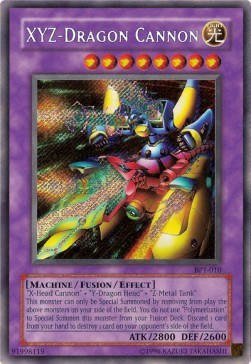 XYZ-Dragon Cannon BPT-EN010 Secret Rare Englisch