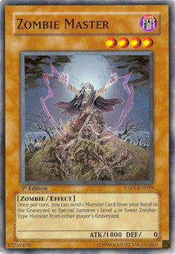 Zombie Master (V.1) TAEV-EN039 Super Rare Englisch