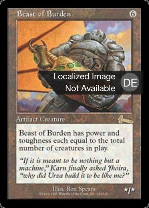 Magic: Beast of Burden