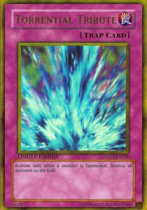 Torrential Tribute GLD1-EN040 Gold Rare Englisch