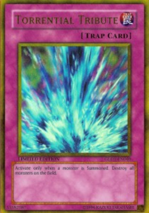 Torrential Tribute GLD1-EN040 Gold Rare Englisch