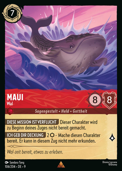 Maui - Wal 9FAB-106 Rare Deutsch