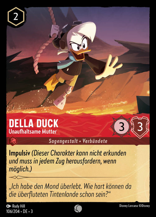 Della Duck - Unaufhaltsame Mutter 3INK-106 Common Deutsch