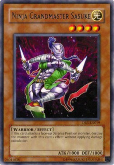 Ninja Grandmaster Sasuke DR3-SP019 Rare Spanisch