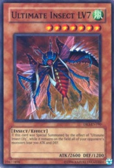 Ultimate Insect LV7 DR3-EN190 Super Rare Englisch