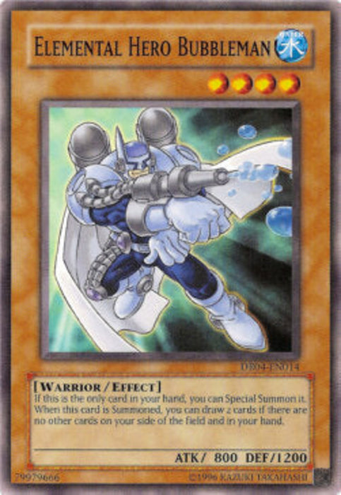 Elemental HERO Bubbleman DR04-EN014 Common Englisch