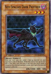 Neo-Spacian Dark Panther (V.1) POTD-EN005 Super Rare Englisch