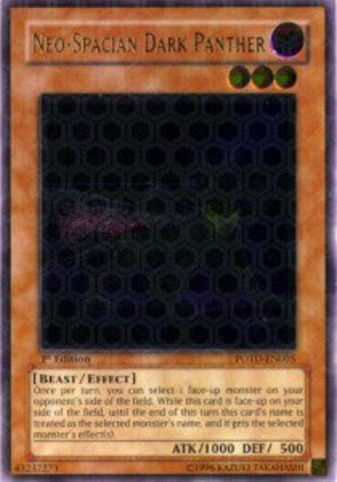Neo-Spacian Dark Panther (V.2) POTD-EN005 Ultimate Rare Englisch
