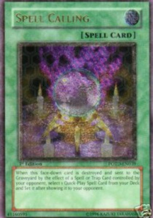 Spell Calling (V.2) POTD-EN039 Ultimate Rare Englisch