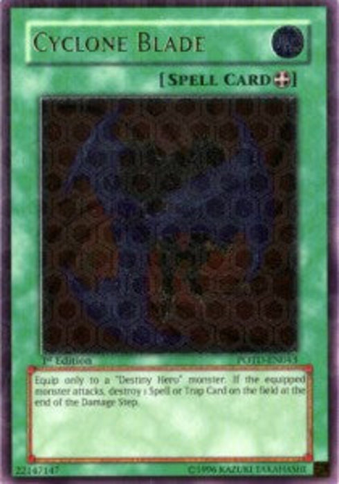 Cyclone Blade (V.2) POTD-EN043 Ultimate Rare Englisch
