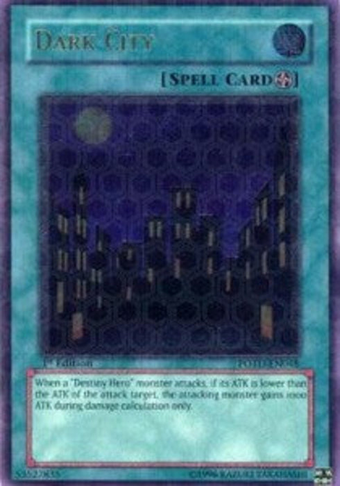Dark City (V.2) POTD-EN048 Ultimate Rare Englisch
