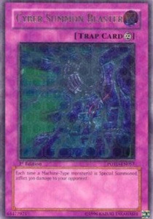 Cyber Summon Blaster (V.2) POTD-EN057 Ultimate Rare Englisch