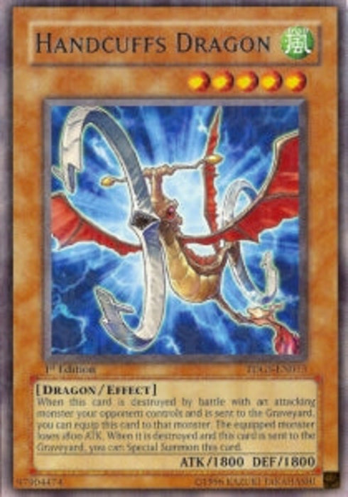 Handcuffs Dragon TDGS-EN013 Rare Englisch