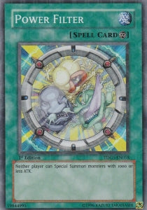 Power Filter TDGS-EN058 Super Rare Englisch