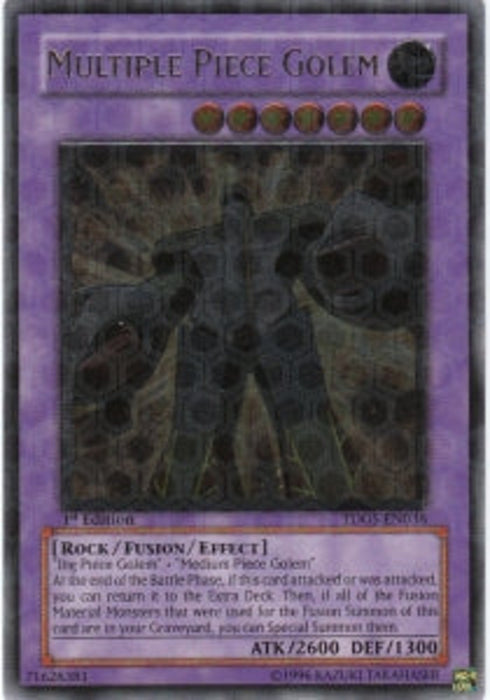 Multiple Piece Golem (V.2) TDGS-EN038 Ultimate Rare Englisch