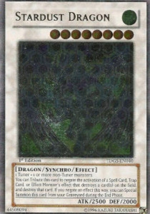 Stardust Dragon (V.4) TDGS-EN040 Ultimate Rare Englisch