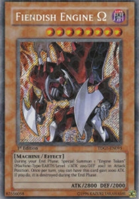 Fiendish Engine Ω TDGS-IT095 Secret Rare Italienisch