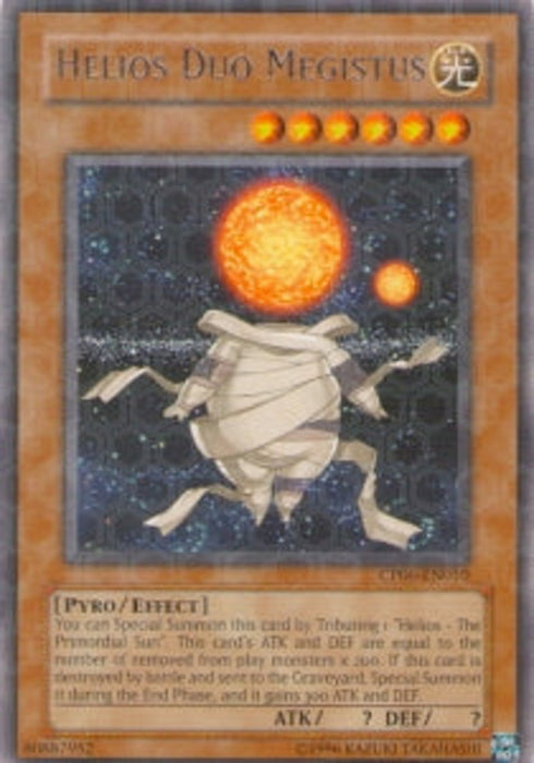 Helios Duo Megistus CP06-EN010 Rare Englisch