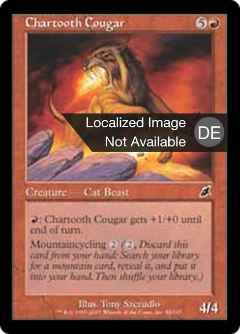 Magic: Chartooth Cougar