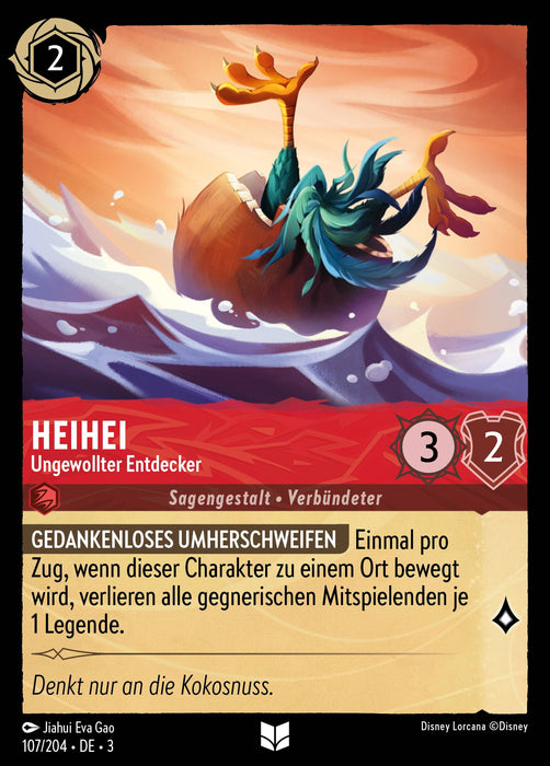 HeiHei - Ungewollter Entdecker 3INK-107 Common Deutsch