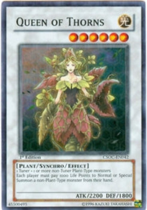 Queen of Thorns CSOC-EN042 Super Rare Englisch