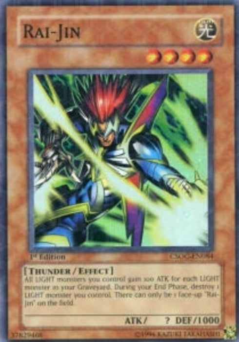 Rai-Jin CSOC-EN084 Super Rare Englisch
