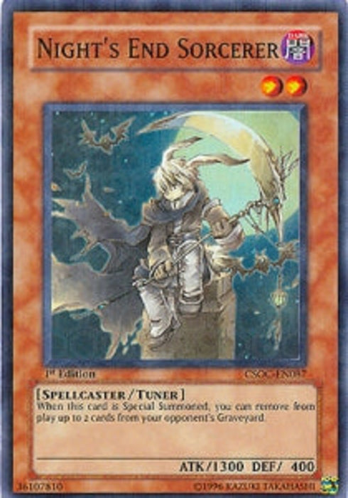 Night's End Sorcerer CSOC-EN087 Super Rare Englisch