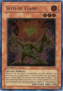 Seed of Flame (V.2) CSOC-EN081 Ultimate Rare Englisch