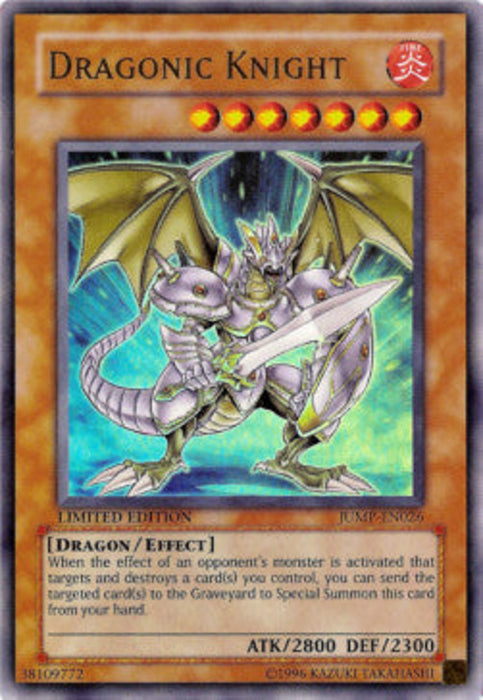Dragonic Knight JUMP-EN026 Ultra Rare Englisch