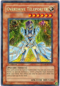 Overdrive Teleporter CSOC-EN083 Secret Rare Englisch