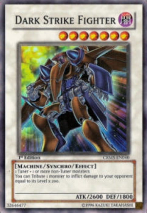 Dark Strike Fighter CRMS-EN040 Super Rare Englisch
