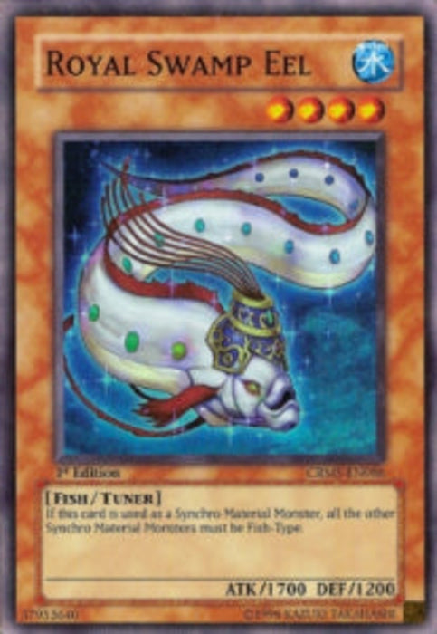 Royal Swamp Eel CRMS-EN086 Super Rare Englisch